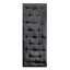 Coussin de sol en chenille de polyester - 27 po x 74 po