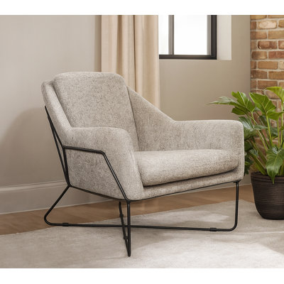 Recie Lounge Chair With Toughened Iron Frame
