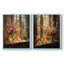 FLORAL Series DCCLXV - Reproduction encadrée de qualité supérieure - prête à être accrochée - aucun clou requis - aucun clou requis-731782468-731782466