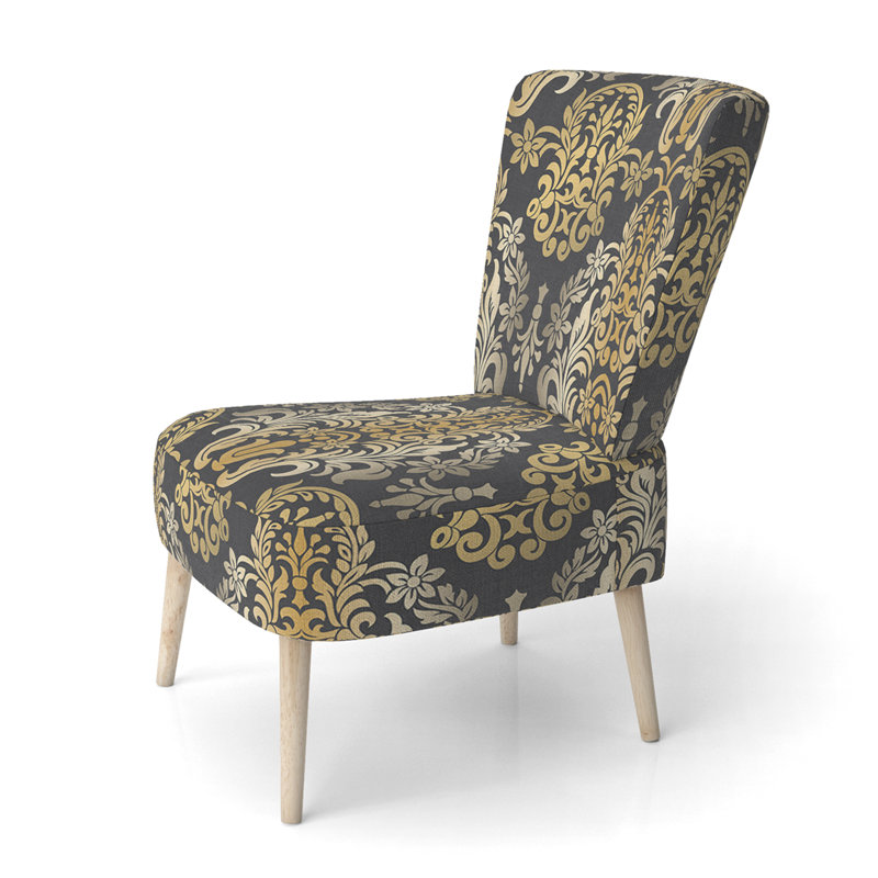 Chaise d'appoint rembourrée Gold