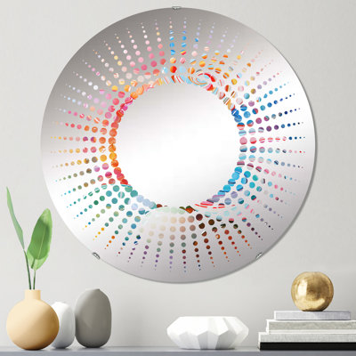 Gwynetta Circle Wall Mirror