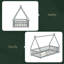 Lit de sol en forme de tente, lit tipi avec garde-corps, lattes-1554945067-1554945066