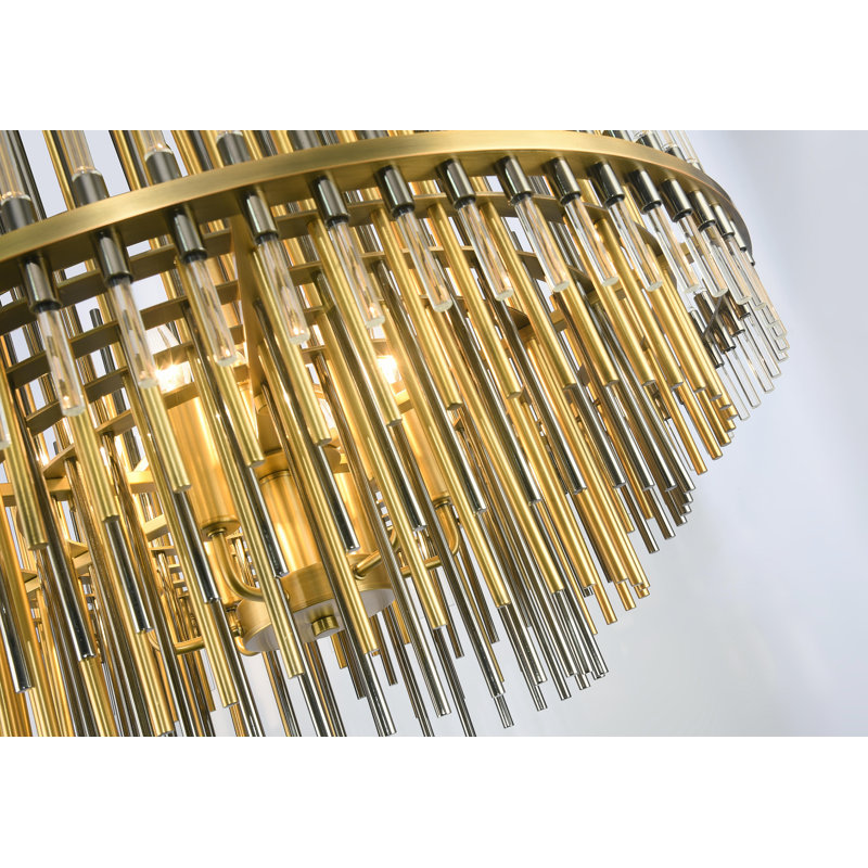 Lustre géométrique unique à 6 lumières Gatzke