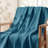 Bedsure 100% Cotton Muslin Blanket, Twin XL, 4-Layer Lightweight Summer Blanket for Dorm, Couch & Everyday Comfort, Teal, 200 GSM-105503286-114314581