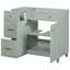 Base de meuble-lavabo simple Rosmely 35,43 po-1942967500