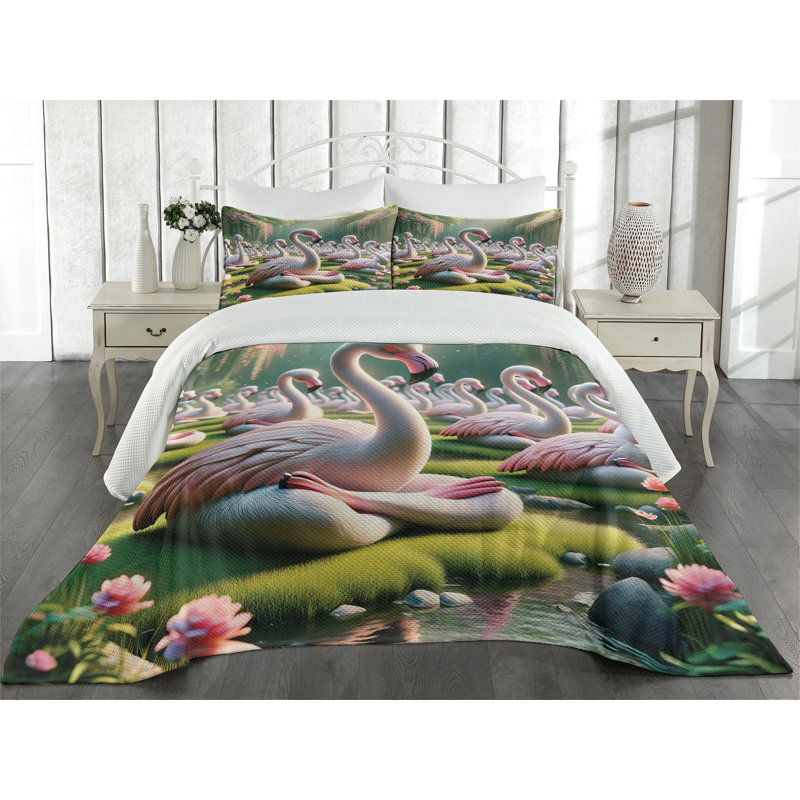 Polyester Coverlet, Queen Coverlet + 2 Standard Shams