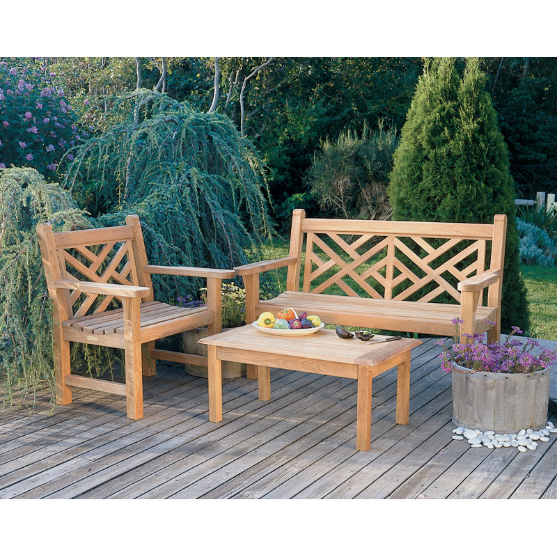 Chippendale Outdoor Dining Armchair, Canvas Canvas Sunbrella® Canvas