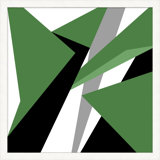 Emerals Shards 2 Print by Christopher Kennedy