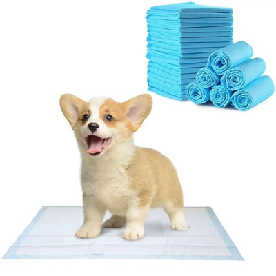 100pcs 17in Pet Diaper Pads Dog Training Pee Pads Disposable Mat Puppy Underpad