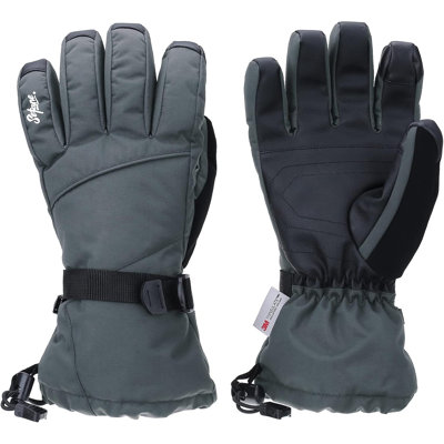 Gants de ski d'hiver pour adultes, mitaines imperméables pour le cyclisme, le ski et le pelletage