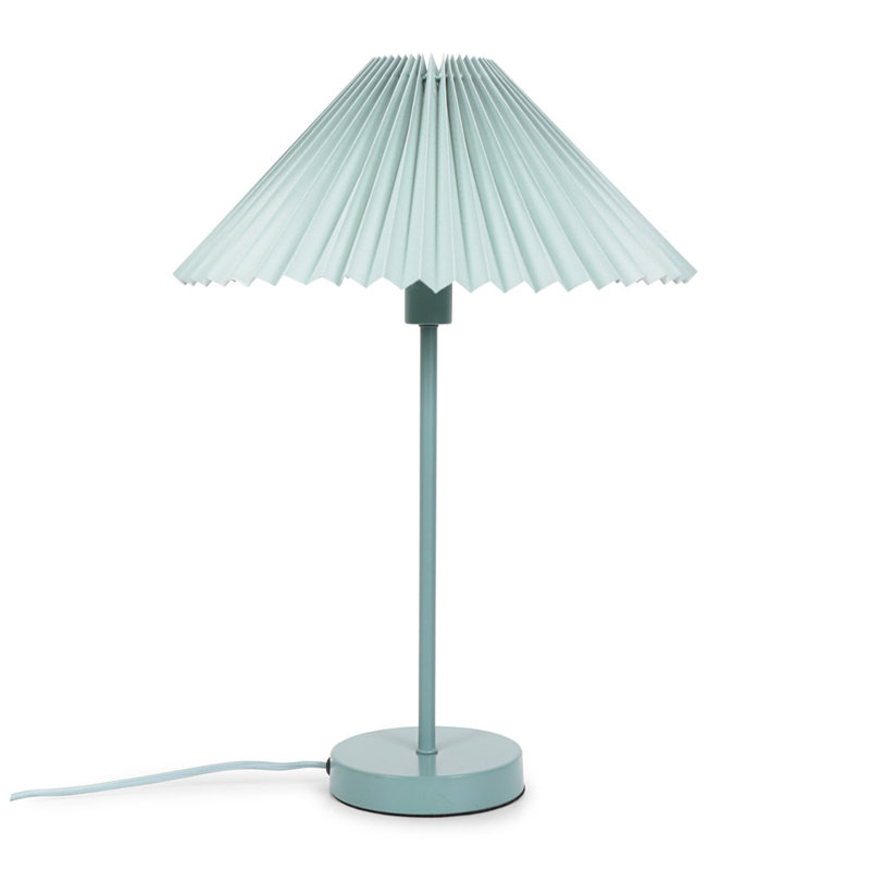 Kameron Metal Table Lamp, Blue, Yes