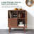 Solid Wood Accent Chest-443543996