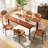 Pu Leather Upholstered Dining Chairs,side Chair For Dining Rooms,kitchens,living Rooms (set Of 2)-1484978348