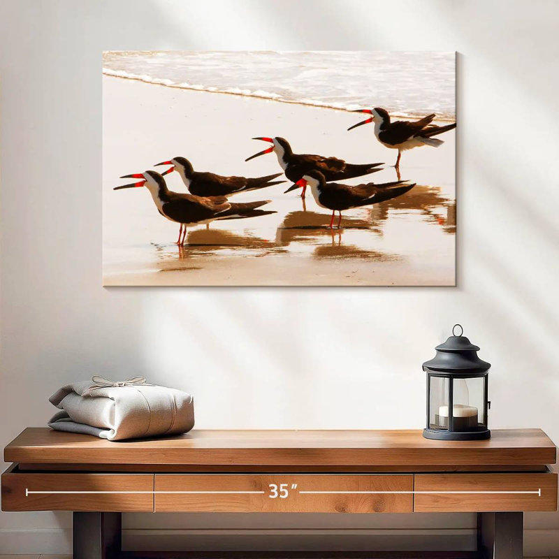 A Few Skimmers II, 16" H x 24" W