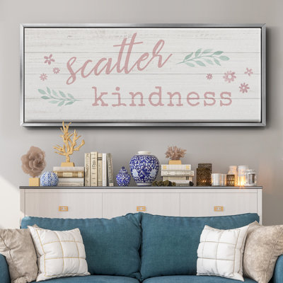 Scatter Kindness - toile encadrée