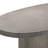 Ayniah 75" Oval Dining Table in Gray Concrete