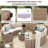 Wicker Outdoor Conversation Set with Cushions-109955407