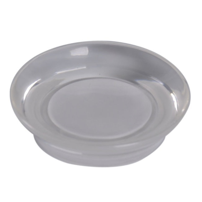 Caernarfon Resin Soap Dish Bathroom Tray Tumbler, Transparent