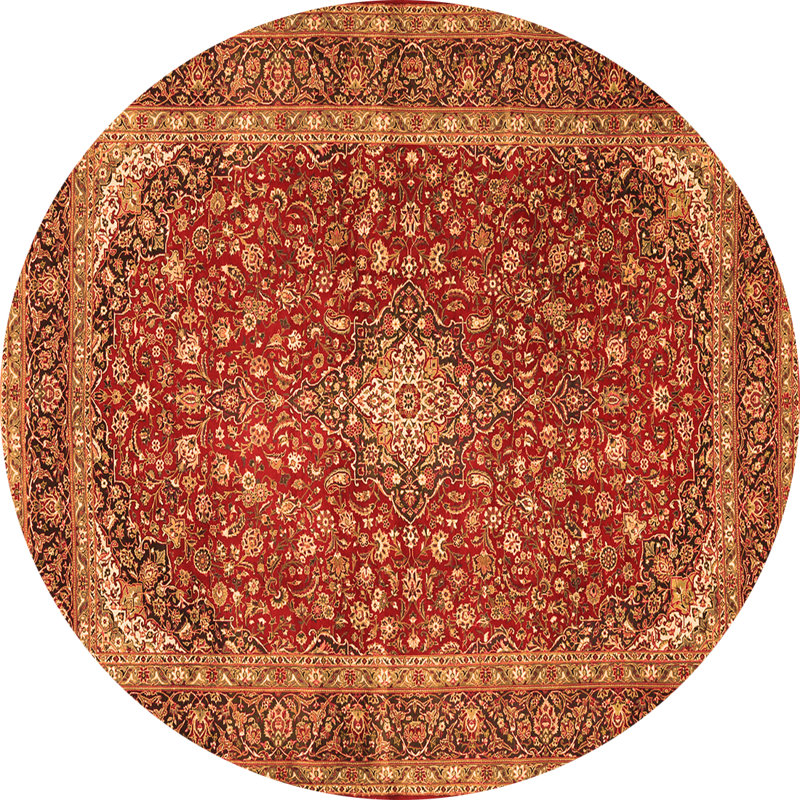 Artherine Performance Oriental Indoor Rug, Round 3'
