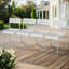 Chaise d'appoint de patio Cartana
