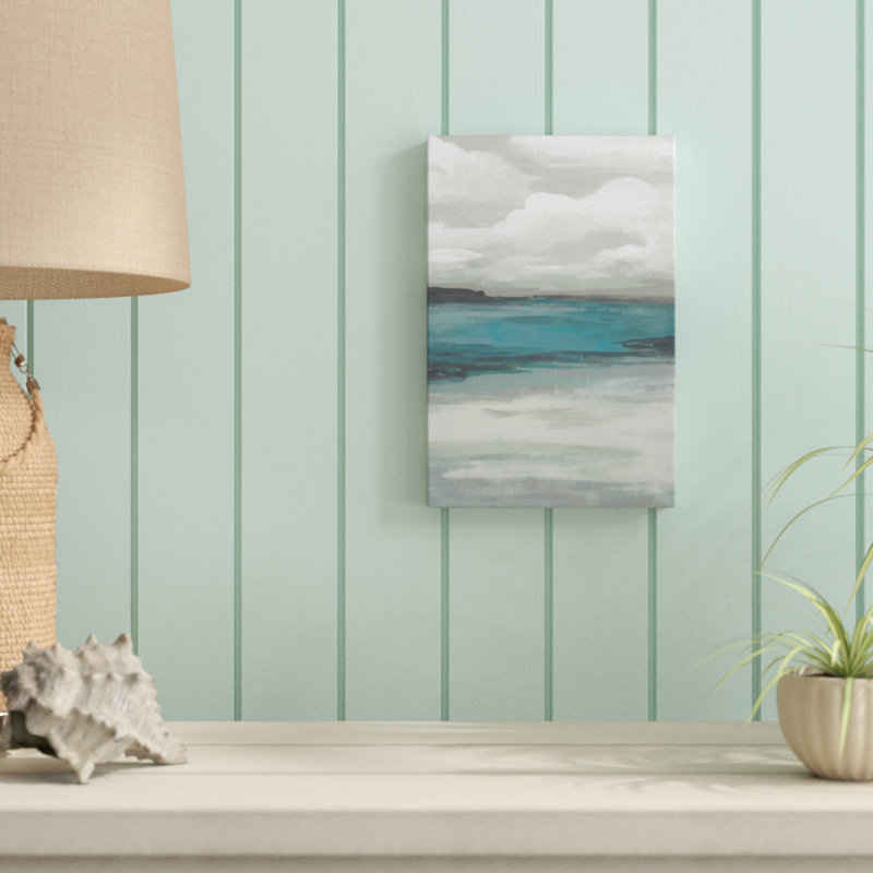 «Storm Front II», peinture sur toile, H 12 po x l 8 po
