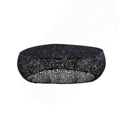 Coffee Table, Oval Black