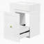 Meuble-lavabo de 20 pouces avec lavabo en céramique-681732328