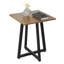 Table de bout à pieds croisés
