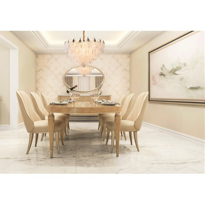 Villa Cherie 7-piece Dining Room Set - Caramel