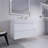 Babajide 42'' Single Bathroom Vanity with Acrylic Top-286116569