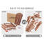 Chaise Adirondack pliante en bois massif Gaimo-1871523921