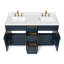 Ensemble de meuble-lavabo double 61 po Hamlet-644050978