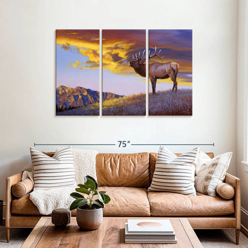 Brampt Reveille, 36" H x 57" W