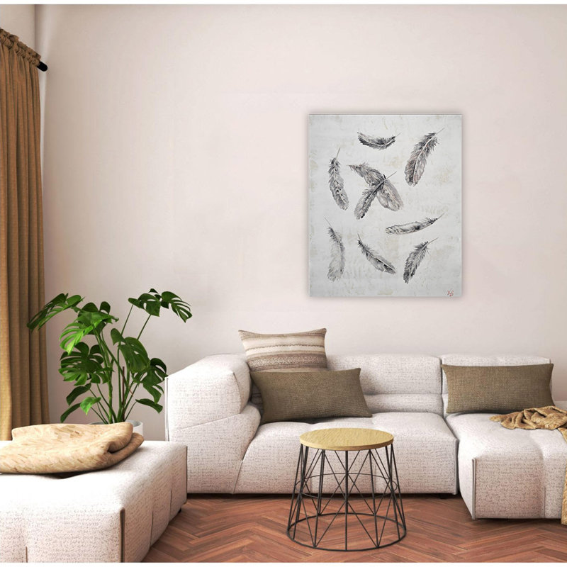 "Falling Shadows", art mural sur toile, Toile tendue, H 24 po x l 16 po