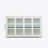 Kitchen Storage Stand Cupboard With Glass Door-White