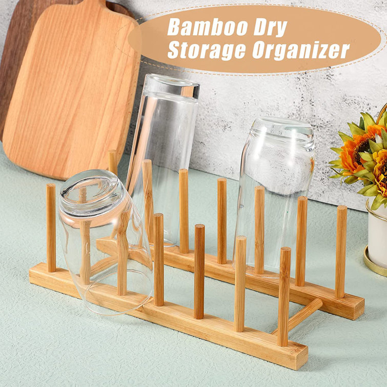 ColorLife Multipurpose Bamboo Dish Rack