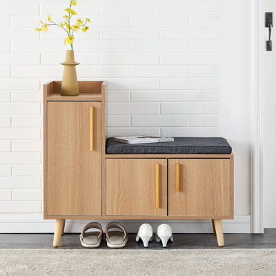8 Pair Shoe Storage Cabinet