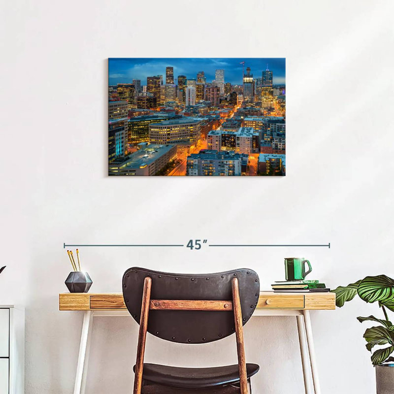 Kavia Denver Blue Hour, H 20 po x l 30 po