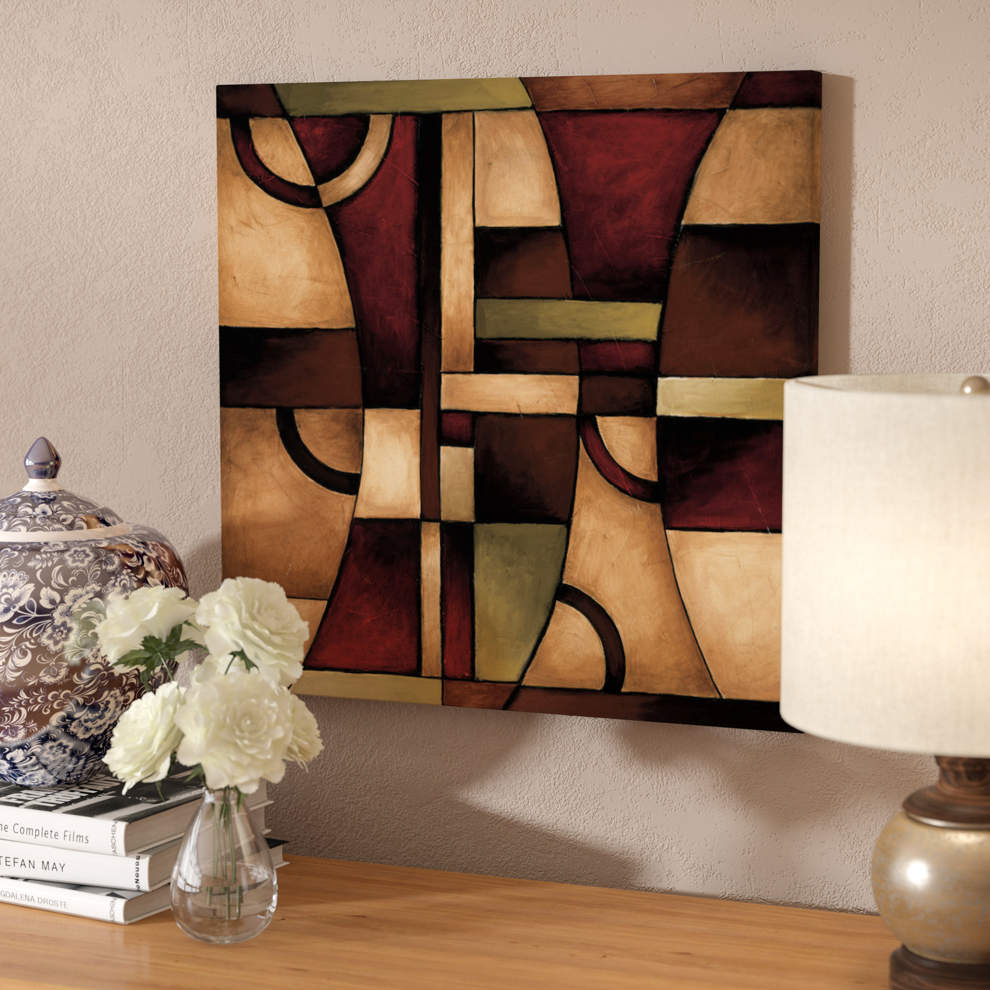 East Urban Home Connections I - Painting Print on Canvas & Reviews ...