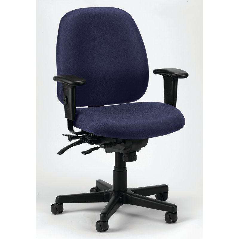 Chaise de travail Arleta, Bleu marine