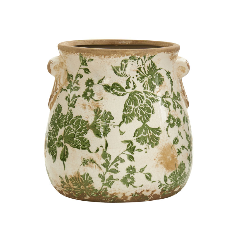 Essa Ceramic Pot Planter, 6.5" H x 6.5" W x 6.5" D