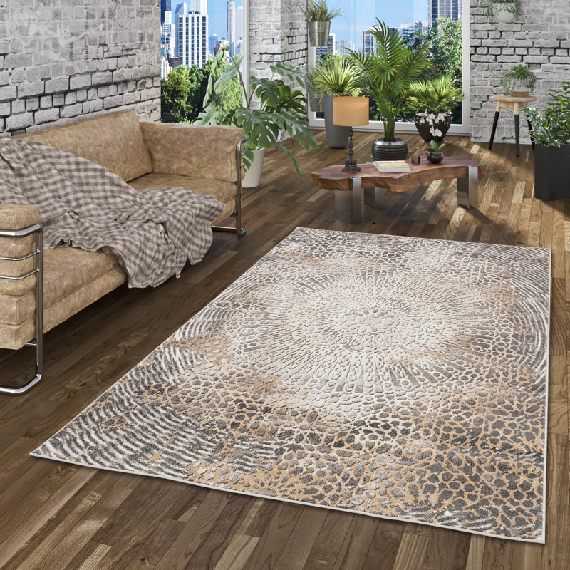 Ulen Abstract Area Rug, Rectangle 160 x 230cm