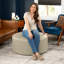 Repose-pieds rond surdimensionné avec repose-pieds Denka-2058121671