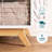 dadada Central Park 3-Drawer Dresser with Open Shelving - White/Natural-106928032