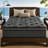 Evann Two Sizes 12" Medium Firm Spring Mattress with Pocket Spring Coils &Cooling Gel Foam, Anti-Static & Hypoallergenic for Healthy Sleep – Triple-Certified (CertiPUR-US, OEKO-TEX, SGS)-603750446-603750417