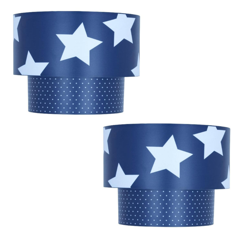 19.5cm H Fabric Drum Pendant Shade