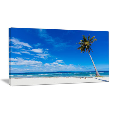 Calm Summer Holiday Beach Philippines - reproduction de photo sur toile tendue