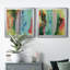 «Long Lake I», reproduction de photo sur toile 2 pièces-75845399-75845400