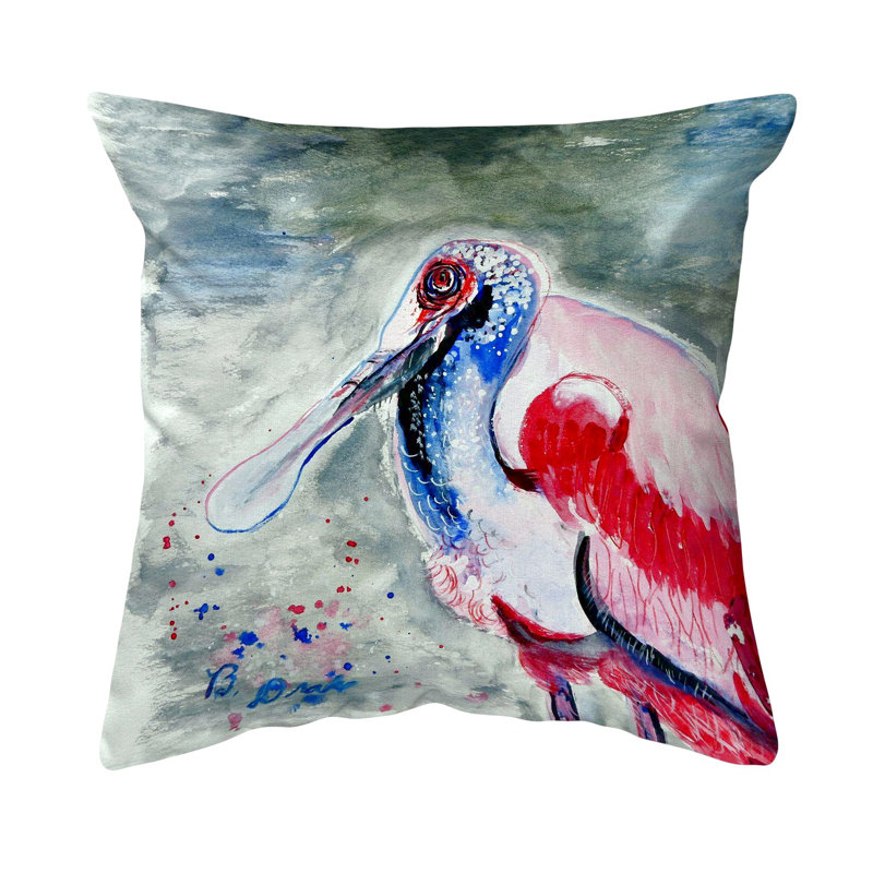  Housse de coussin rectangulaire et insert Amelia Spoonbill