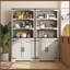 70" H X 31.5" W Standard Bookcase With Doors-938980079